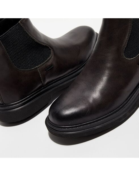Chelsea boots en Cuir Faloria noires