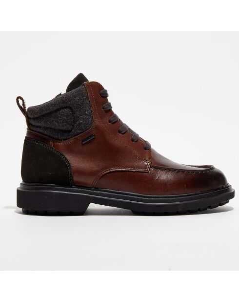 Boots en Cuir Faloria café
