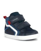 Baskets en Cuir Kilwi bleu marine
