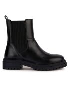 Chelsea Boots en Cuir Iridea noires