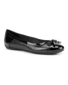 Ballerines en Cuir Charlene noires