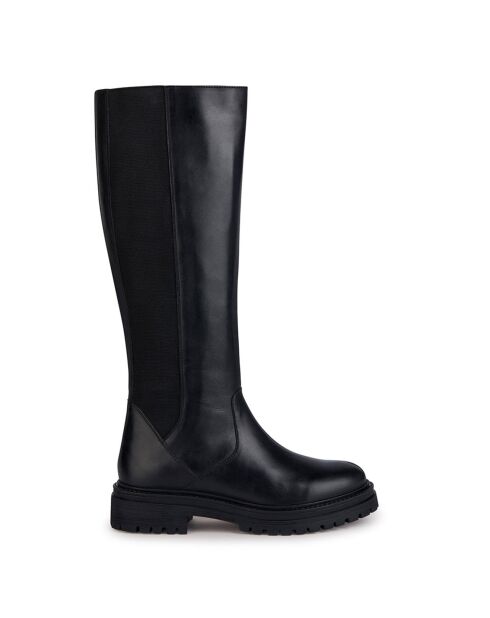 Bottes en Cuir Iridea noires