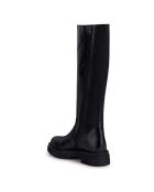 Bottes en Cuir Iridea noires