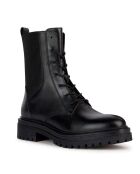 Boots en Cuir Iridea noires - Talon 5 cm