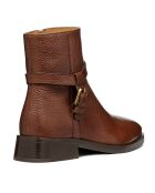 Boots en Cuir Tormalina marron