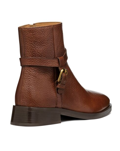 Boots en Cuir Tormalina marron