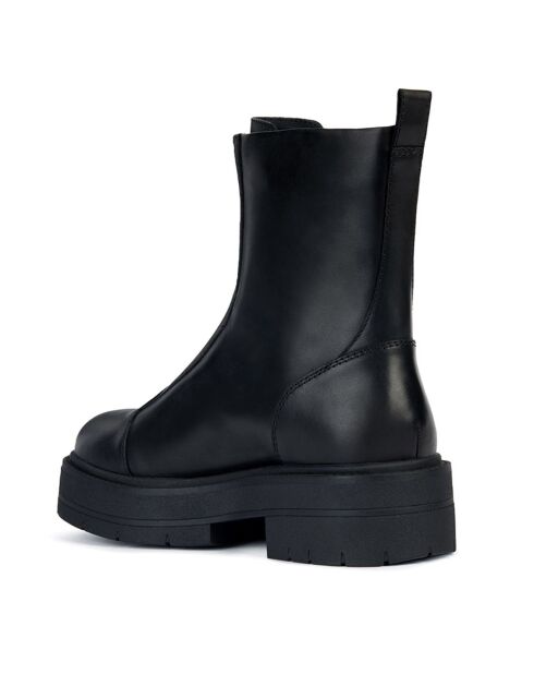 Boots en Cuir Spherica noires