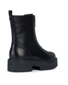 Boots en Cuir Spherica noires