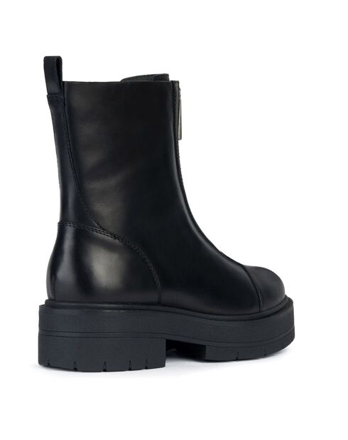 Boots en Cuir Spherica noires