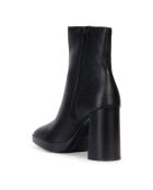 Boots en Cuir Teulada noires - Talon 9 cm