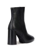 Boots en Cuir Teulada noires - Talon 9 cm