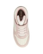 Baskets Washiba rose/blanc