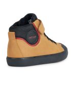 Baskets Gisli camel/noir