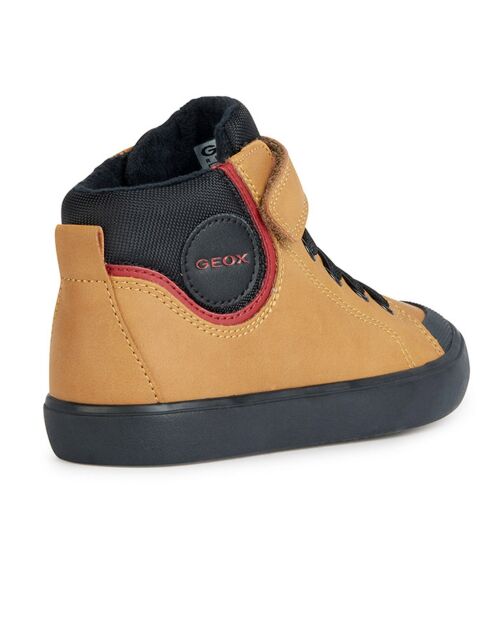 Baskets Gisli camel/noir