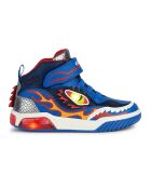 Baskets Inek LED bleu/rouge