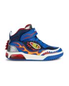 Baskets Inek LED bleu/rouge