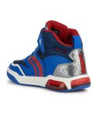 Baskets Inek LED bleu/rouge