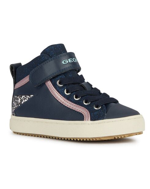 Baskets Kalispera bleu marine/rose