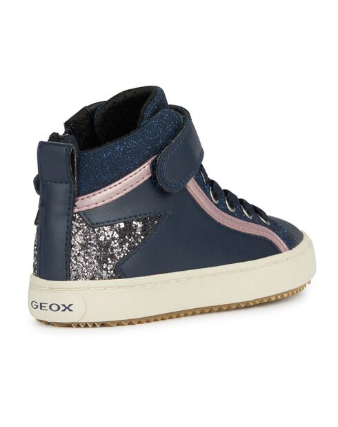 Baskets Kalispera bleu marine/rose