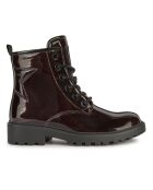 Bottines Casey bordeaux vernis
