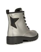 Bottines Casey argentées