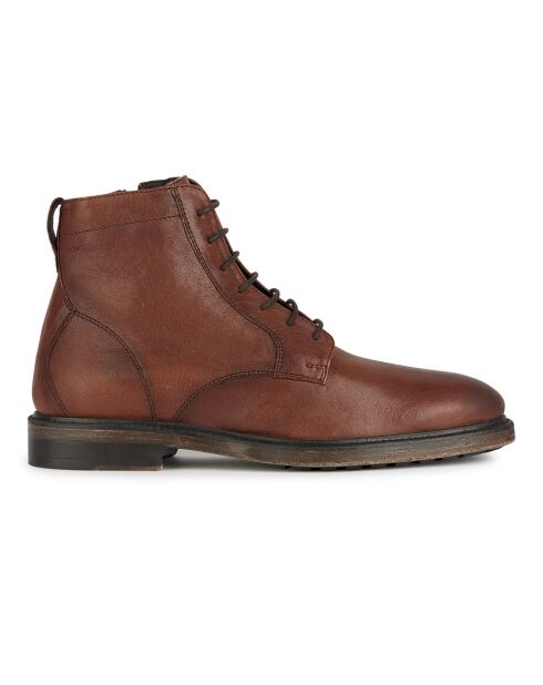 Boots en Cuir Aurelio marron