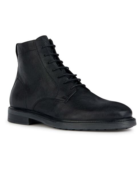 Boots en Cuir Aurelio noires