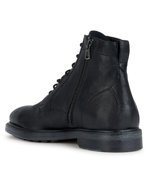 Boots en Cuir Aurelio noires