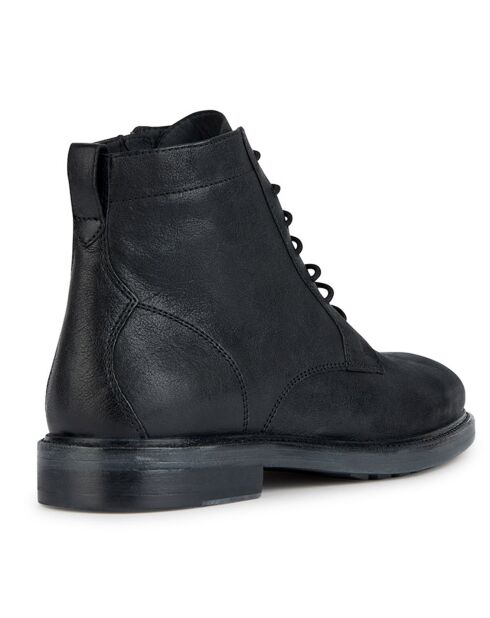 Boots en Cuir Aurelio noires