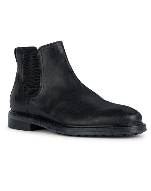 Chelsea boots en Cuir Aurelio noires