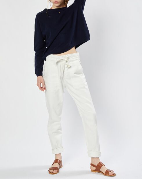 Cardigan con scollo a V Marianne Nocturne 100% lana merino