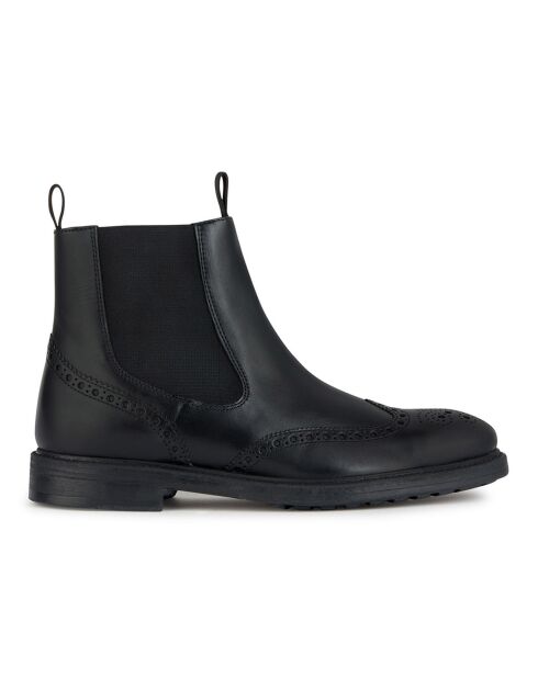 Chelsea boots en Cuir Tiberio noires