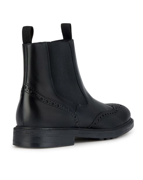 Chelsea boots en Cuir Tiberio noires