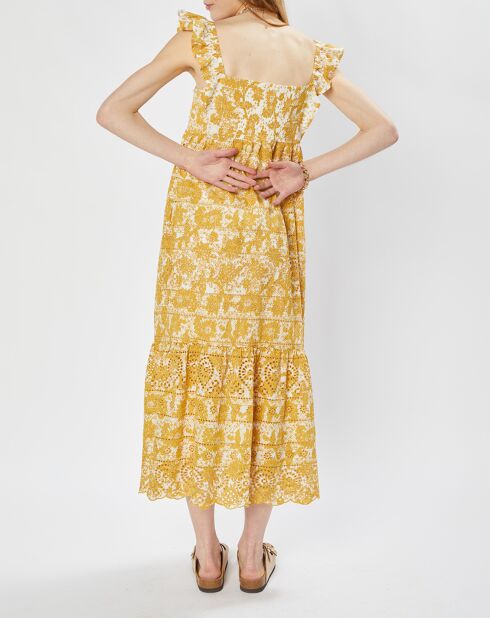 Robe Brigitte jaune