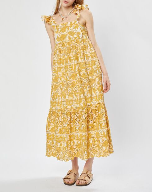 Robe Brigitte jaune