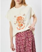 T-Shirt Donna écru