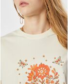 T-Shirt Donna écru