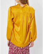 Chemise Loose Margaux ocre