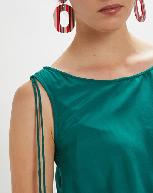 Parsley Milena, schulterfreies, fließendes Kleid