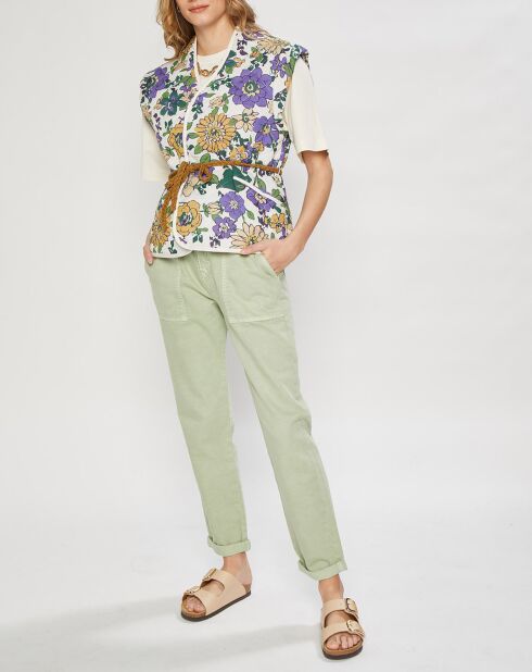 Pantalon droit Thais mekong