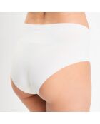 Shorty Plume sans coutures ivoire