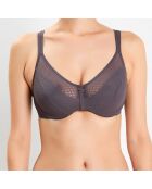 Soutien-gorge moulé avec armatures Perfect Allure gris couture