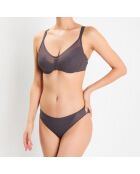 Soutien-gorge moulé avec armatures Perfect Allure gris couture