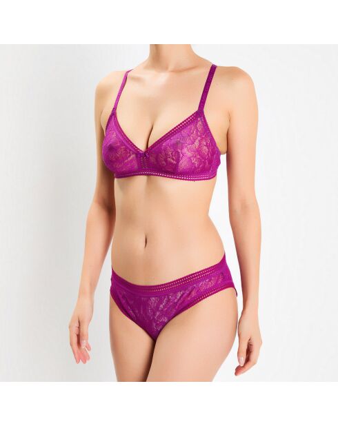 Soutien-gorge sans armatures Air de Lou violet