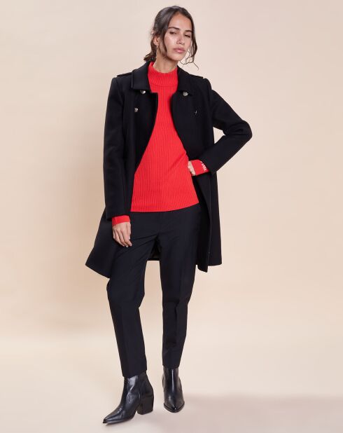 Manteau en Laine mélangée Mure noir