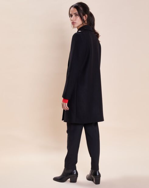 Manteau en Laine mélangée Mure noir