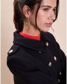 Manteau en Laine mélangée Mure noir