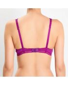 Soutien-gorge emboîtant avec armatures Air de Lou violet