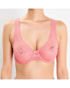 Soutien-gorge emboîtant avec armatures Air de Lou pamplemousse