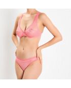 Soutien-gorge emboîtant avec armatures Air de Lou pamplemousse